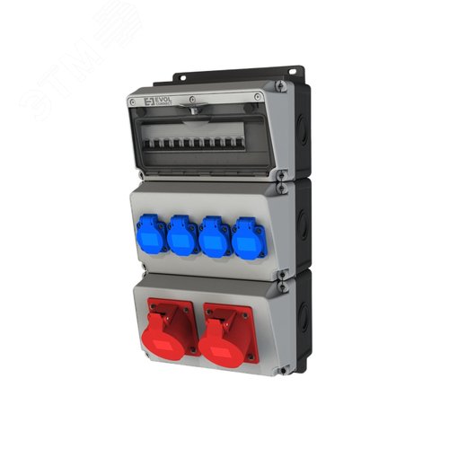 Изображение товара Устройство распределительное настенное пластикт EVOL BLOCKBOX (шт)