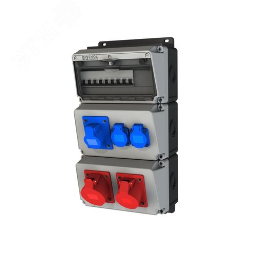 Изображение товара Устройство распределительное настенное пластикт EVOL BLOCKBOX (шт)
