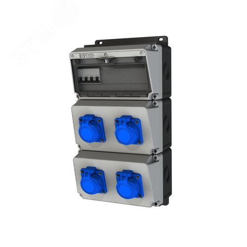 Изображение товара Устройство распределительное настенное пластикт EVOL BLOCKBOX (шт)