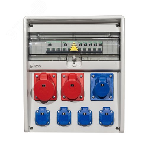 Изображение товара Устройство распределительное настенное пластик EVOL COMBOX 17 (шт)