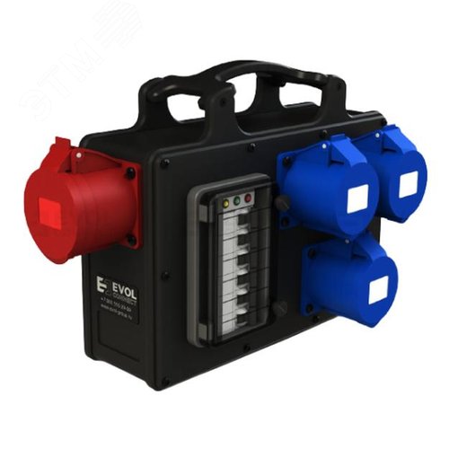 Изображение товара РУСП Устройство распределительное переносное пластик EVOL Partner Minipig (шт)