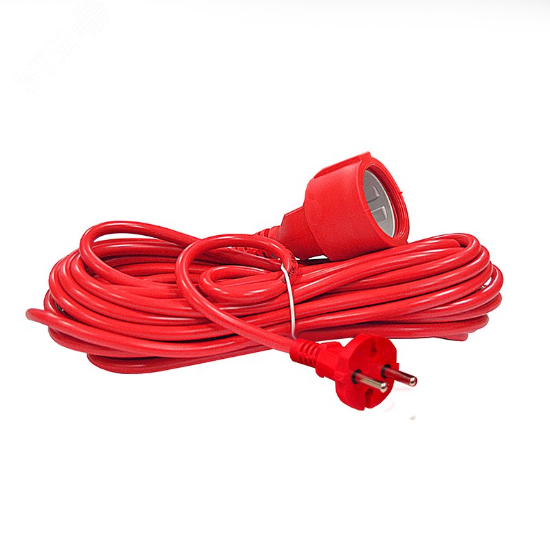 Изображение товара Удлинитель силовой ПВС 2*1 10 м DOMTOK для строительных работ и техники