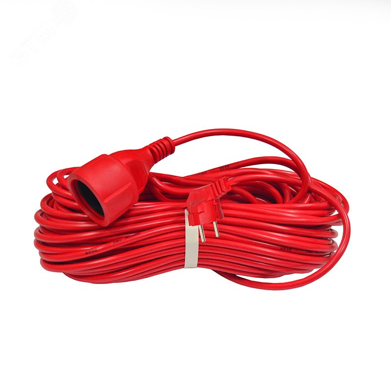 Изображение товара Удлинитель-шнур ПВС 3*1,5 30 м с заземлением для строительных работ