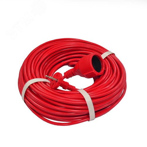 Изображение товара Удлинитель-шнур ПВС 2*1, 2,2кВт, без заземления, 40 метров DOMTOK (шт)