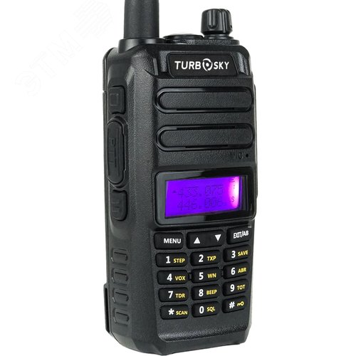 Изображение товара Радиостанция аналоговая портативная UHF/VHF 136-174/400-470 5Вт 1800 мАч З/У IP-54 (шт)