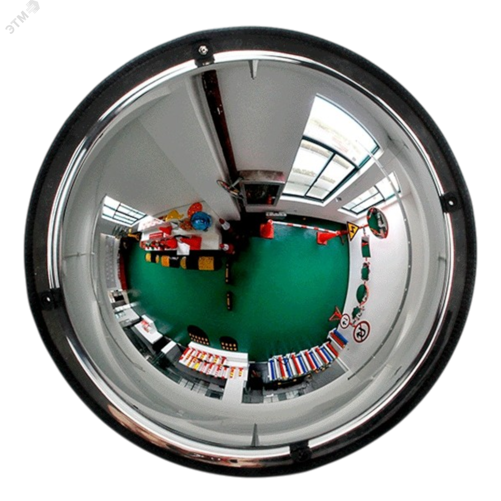 Изображение товара Зеркало для помещений купольное 600 мм (шт)