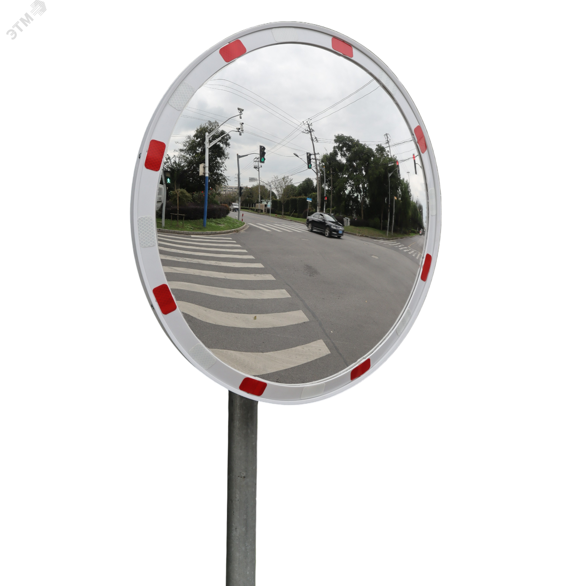 Изображение товара Зеркало дорожное сферическое светоотражающее 600 мм (шт)