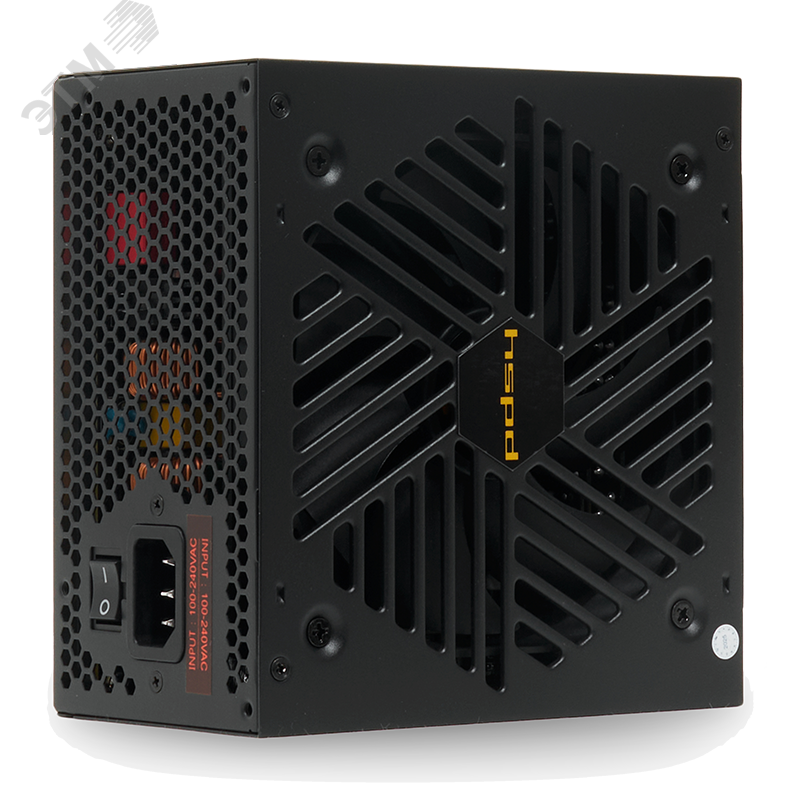 Изображение товара Блок питания 850W Gold ATX полностью модульный HSPD HSI-850GF-BK
