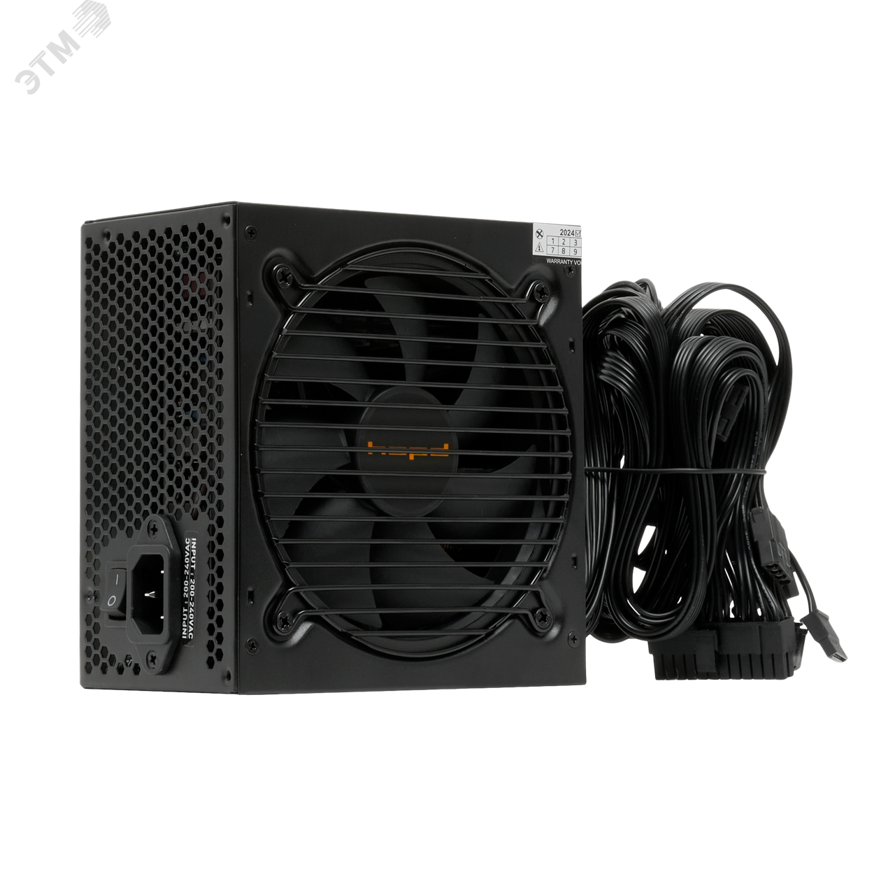 Изображение товара Блок питания 700W White, ATX, 700 Вт, немодульный (шт)