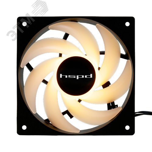 Изображение товара Вентилятор в корпус M1, 120х120х25 мм, 1600 об/мин, 27 dB, черный (шт)