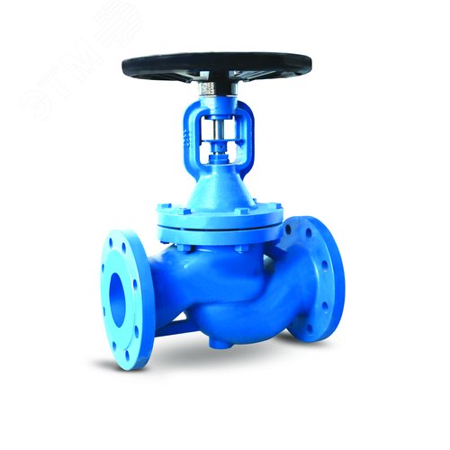 Изображение товара Клапан (вентиль) запорный фланцевый FAF 2130 Ду 050, Ру 16 корпус-чугун, диск-нерж.сталь, сильфонный (шт)