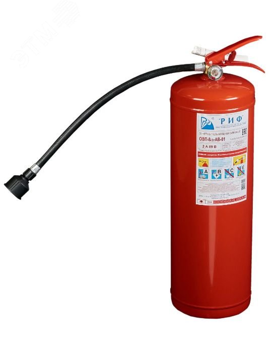 Изображение товара Огнетушитель воздушно-пенный ОВП-8 (з) АВ для тушения пожаров