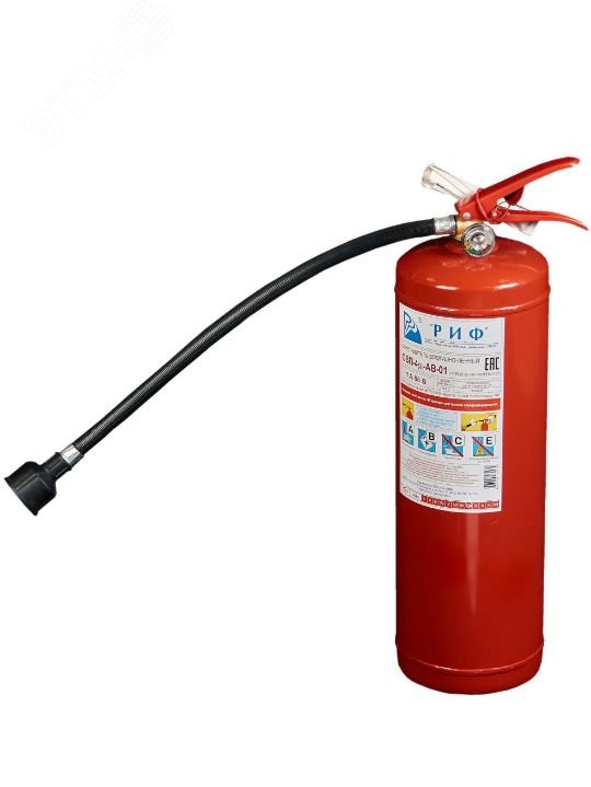 Изображение товара Огнетушитель воздушно-пенный ОВП-4 (з) АВ для тушения пожаров и тлеющих веществ