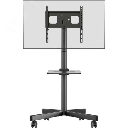 Изображение товара Стойка для телевизора 23''-60'' макс.45кг напольный мобильный, черный (шт)