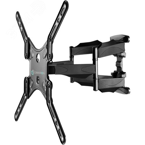 Изображение товара Кронштейн для телевизора 37''-70'' макс.36.4кг настенный поворот и наклон, черный (шт)