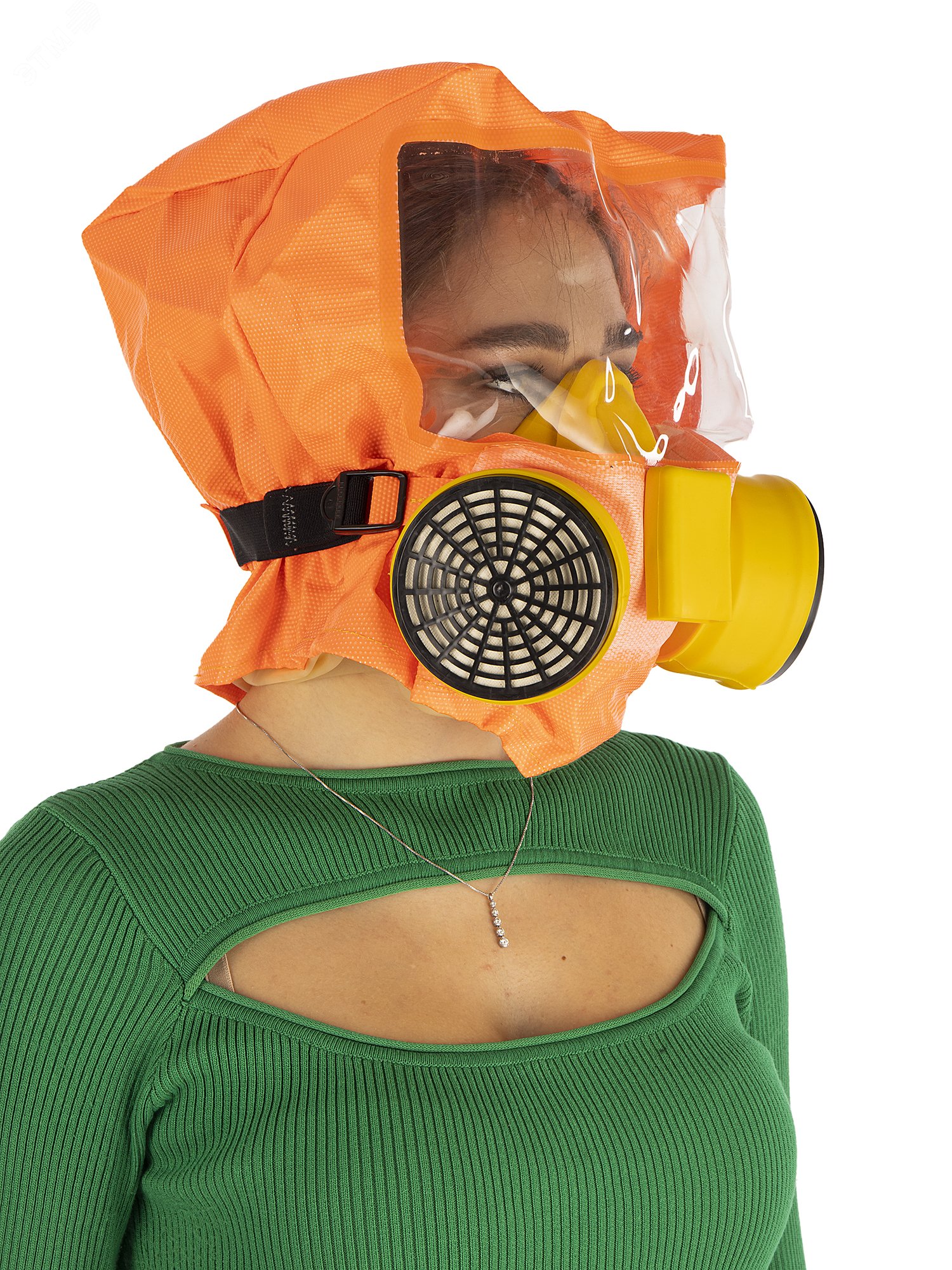 Изображение товара Универсальный фильтрующий самоспасатель Шанс-Е для защиты дыхания и зрения