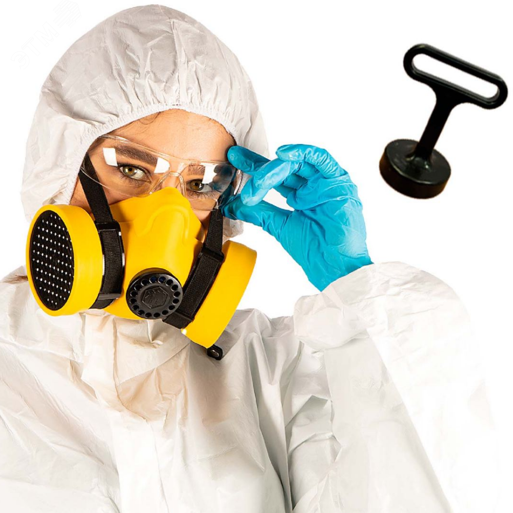 Изображение товара Респиратор противоаэрозольный Шанс высокого качества для защиты дыхательных органов