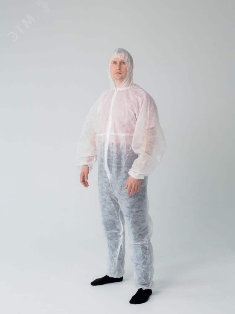 Изображение товара Защитный комбинезон Смелый Каспер из спанбонда 30 г/м2 4XL