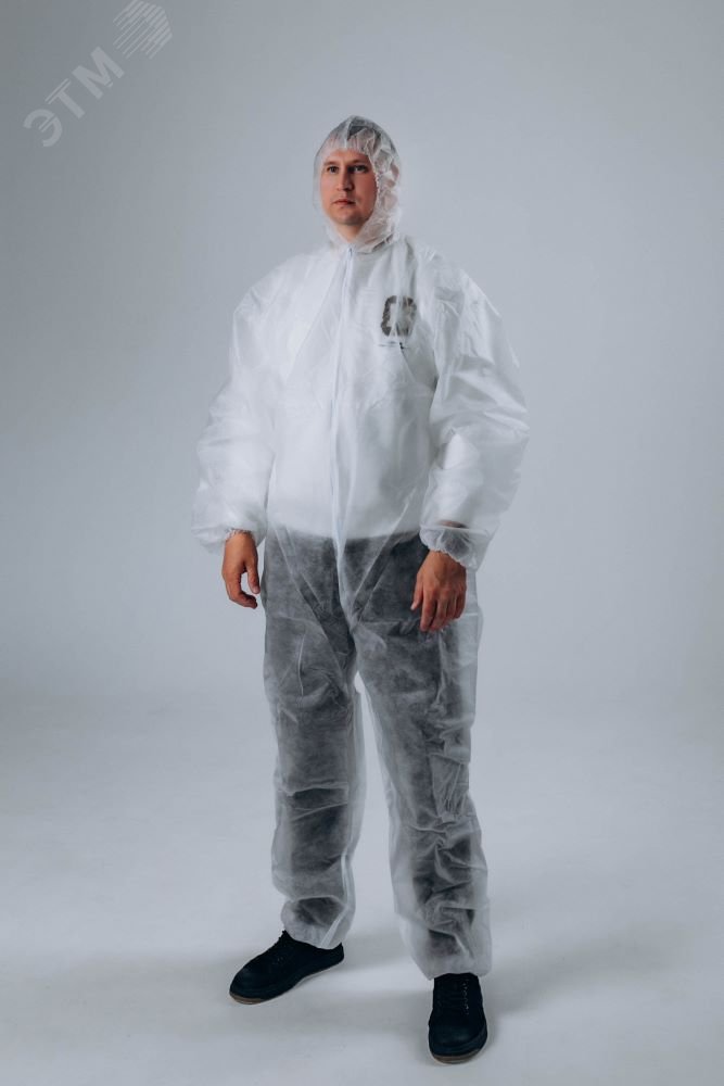 Изображение товара Комбинезон защитный Смелый Каспер 4XL/180-188 белый