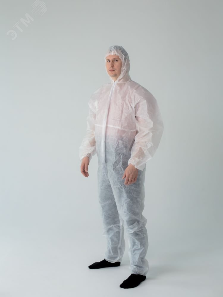 Изображение товара Защитный комбинезон Смелый Каспер 4XL/180-188 из спанбонда