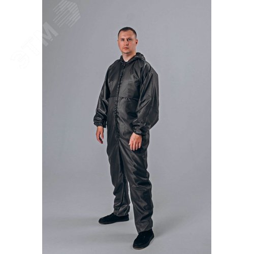 Изображение товара Комбинезон малярный многоразовый серый Мастер -1, р. 3ХL/56-58/170-176 (шт)