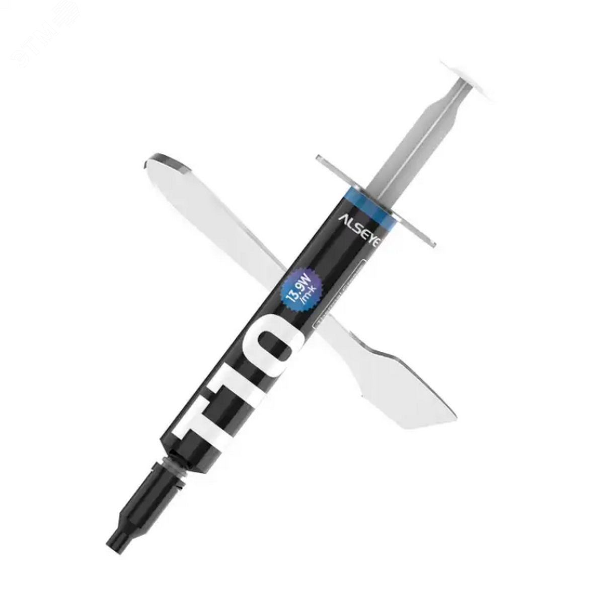 Изображение товара Термопаста T10 серая, теплопроводность 13.9 Вт/м·К, объем 1.2 мл, вес 2 г (шт)