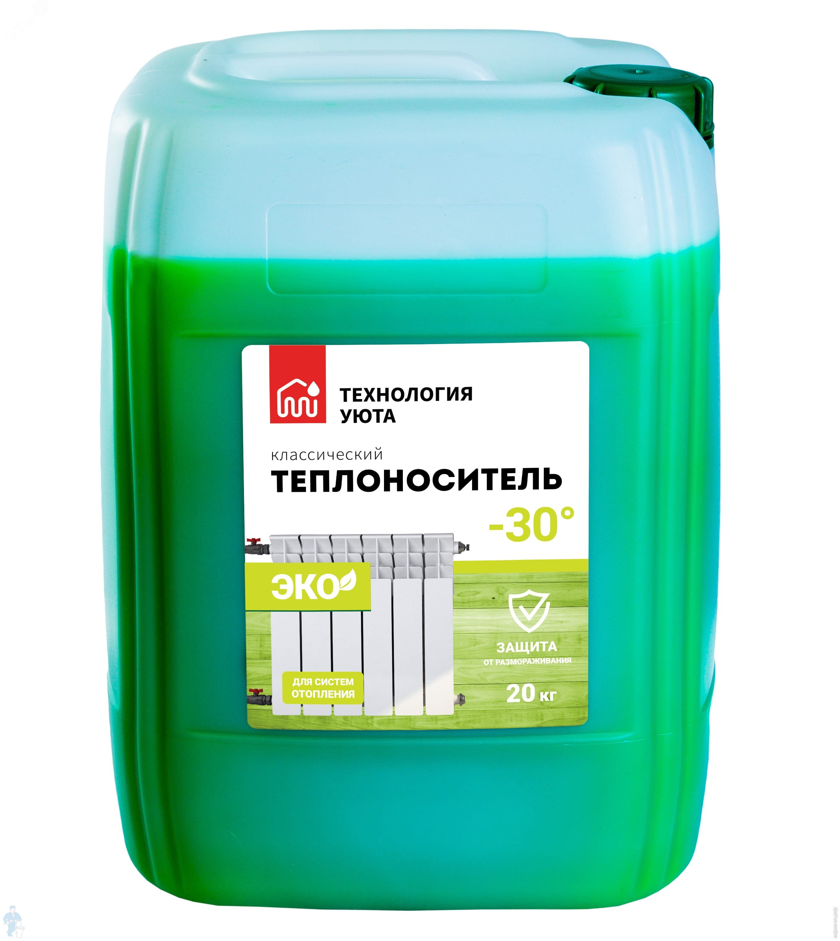 Изображение товара Теплоноситель Технология Уюта ЭКО - 30 20 кг пропиленгликоль концентрат