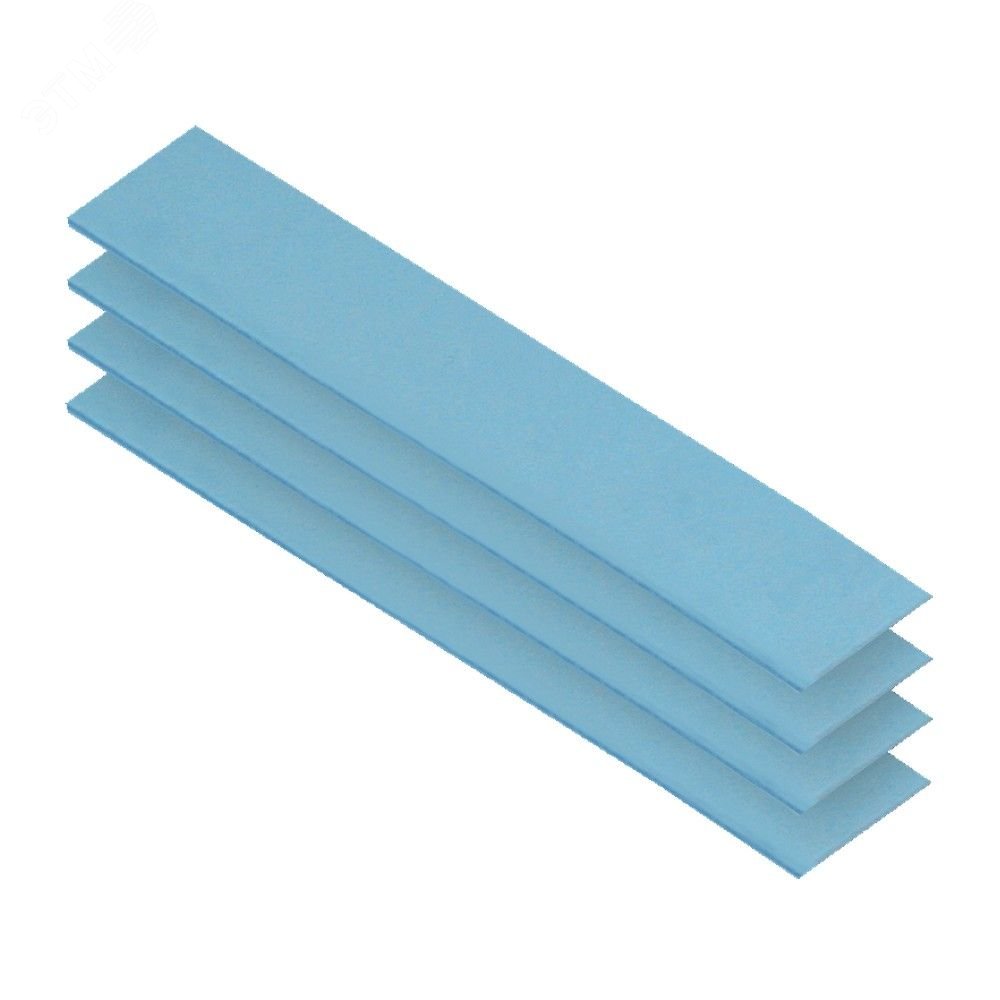 Изображение товара Комплект термопрокладок TP-3, размер 120x20 мм, толщина 0,5 мм, 4 штуки (шт)