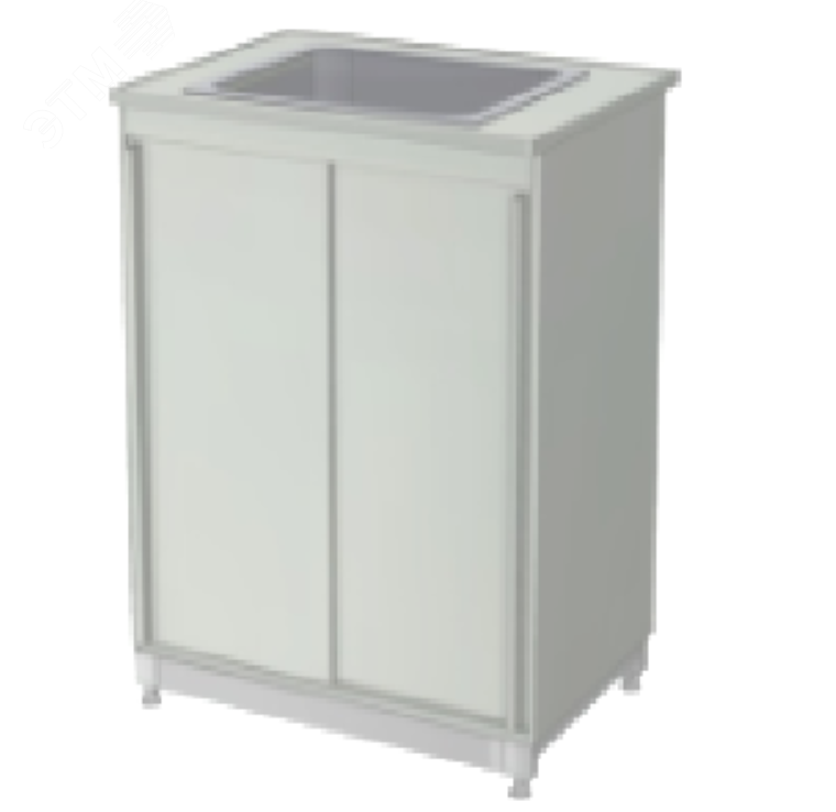 Изображение товара Лабораторная кислотостойкая мойка из полипропилена 800х600х900 мм