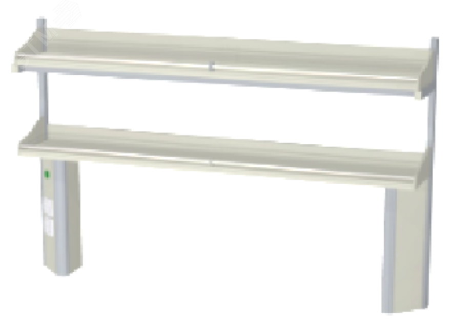 Изображение товара Надстройка кислотостойкая полипропиленовая 1500x250x1000 Лаборатория