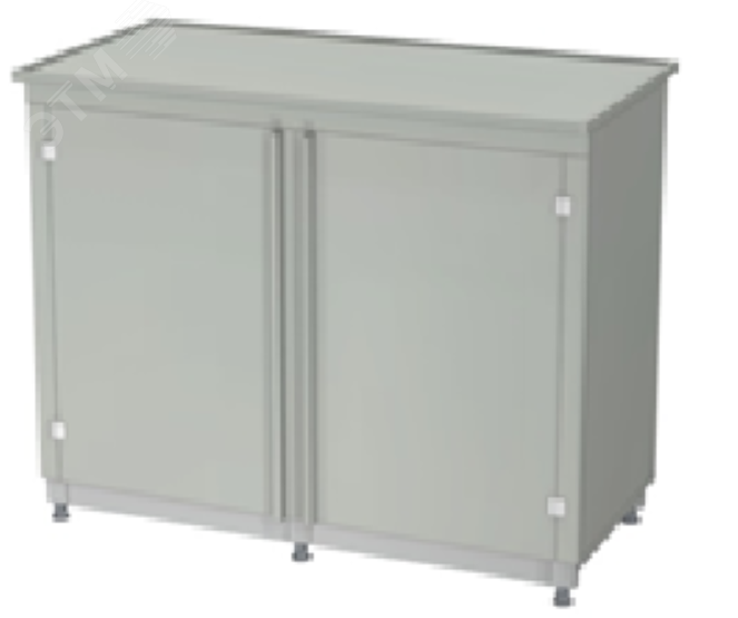 Изображение товара Тумба лабораторная кислотостойкая полипропиленовая 1200х600х910 см