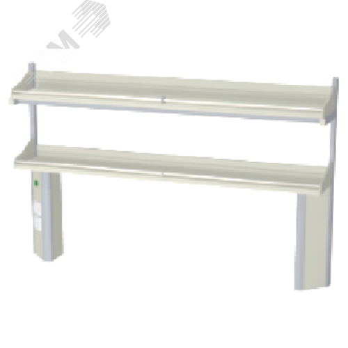 Изображение товара Надстройка лабораторная кислотостойкая полипропиленовая, 1500х250х1000 (шт)