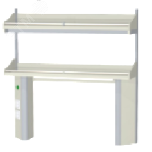 Изображение товара Надстройка лабораторная кислотостойкая полипропиленовая, 900х250х1000 (шт)