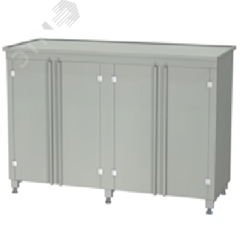 Изображение товара Тумба лабораторная кислотостойкая полипропиленовая, 1500х600х910 (шт)