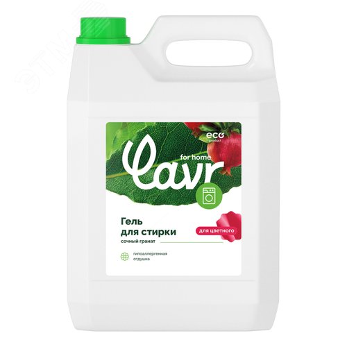 Изображение товара Гель для стирки Цветных тканей Сочный гранат 5 л (шт)