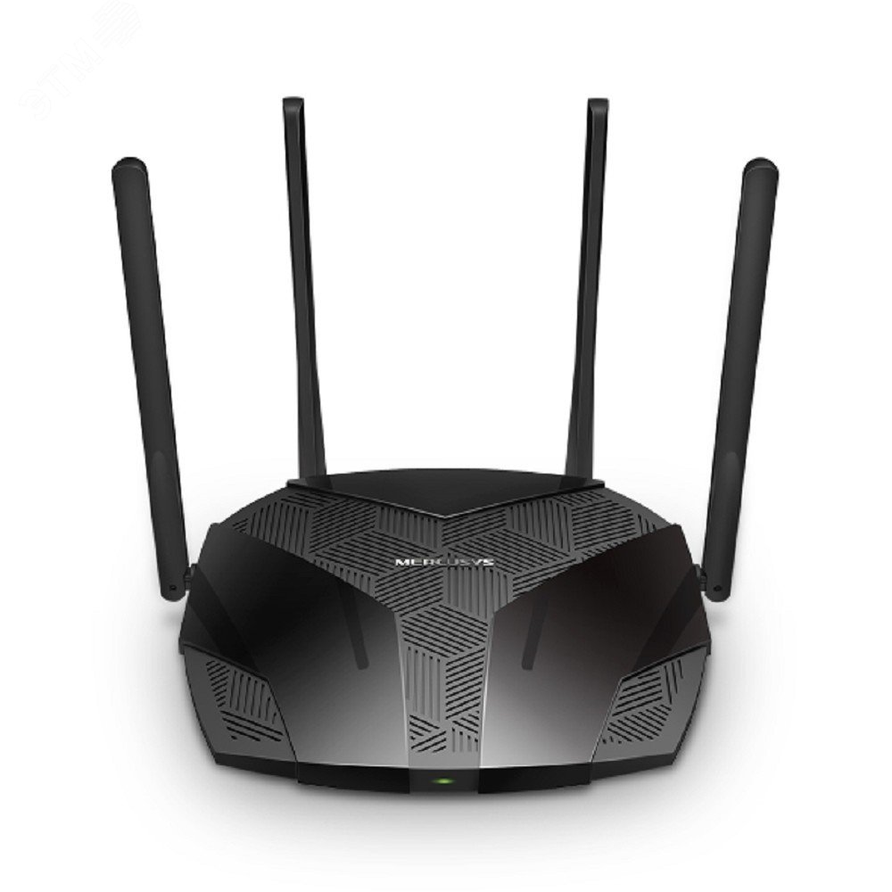 Изображение товара Двухдиапазонный Wi-Fi 6 роутер Mercusys MR3000X с максимальной скоростью 3000 Мбит/с