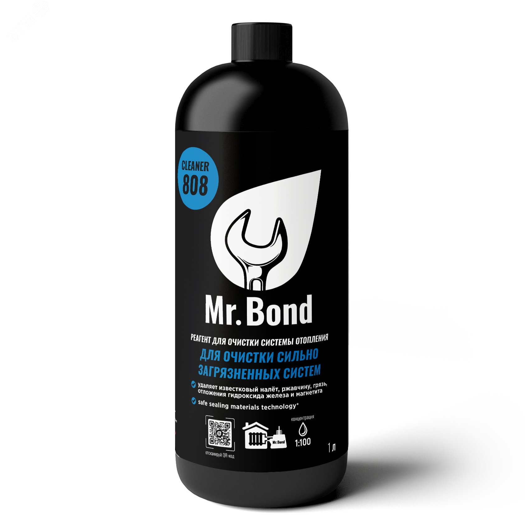 Изображение товара Реагент для очистки систем отопления Mr.Bond Cleaner 808  шт