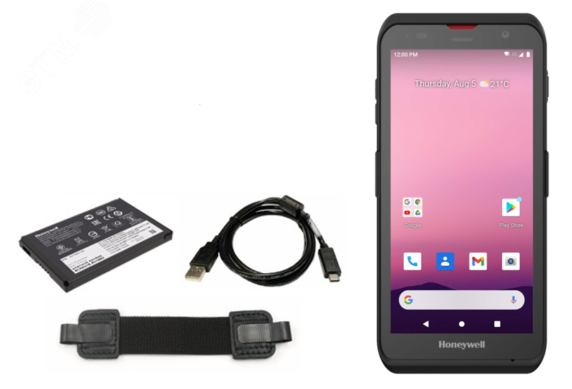 Изображение товара Терминал сбора данных Honeywell EDA5S 2D Android 11 Wi-Fi Bluetooth 4G