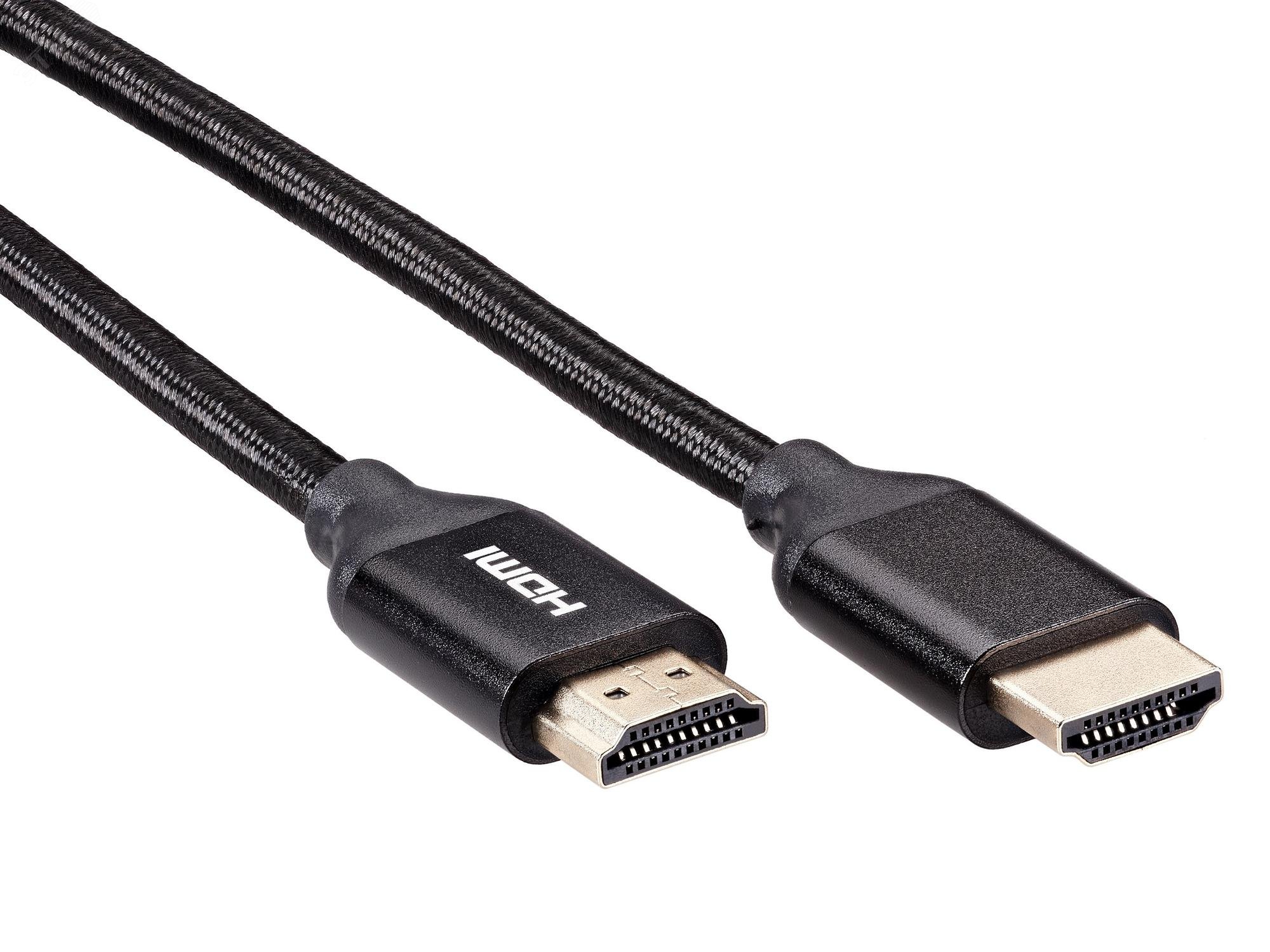 Изображение товара Кабель HDMI v2.0 1 метр для 4K UHD и высокого качества звука