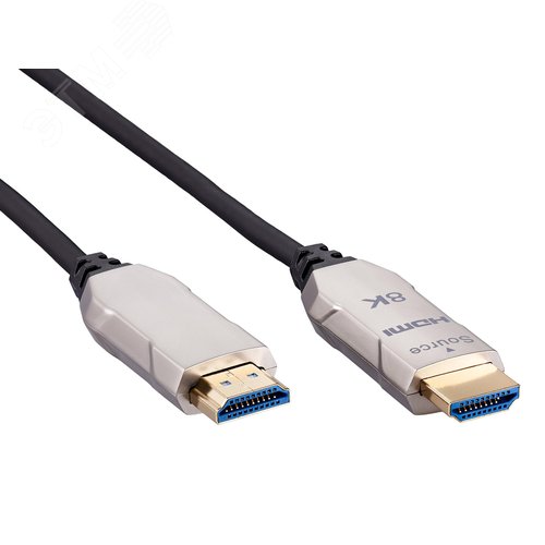 Изображение товара Активный оптический кабель HDMI v2.1 19M на 19M, 8K@60 Hz, 10м. (шт)