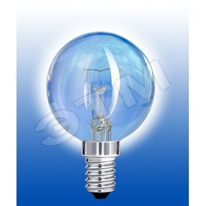 Лампа накаливания декоративная ДШ 40Вт 230В Е14 (шар) цветная упаковка