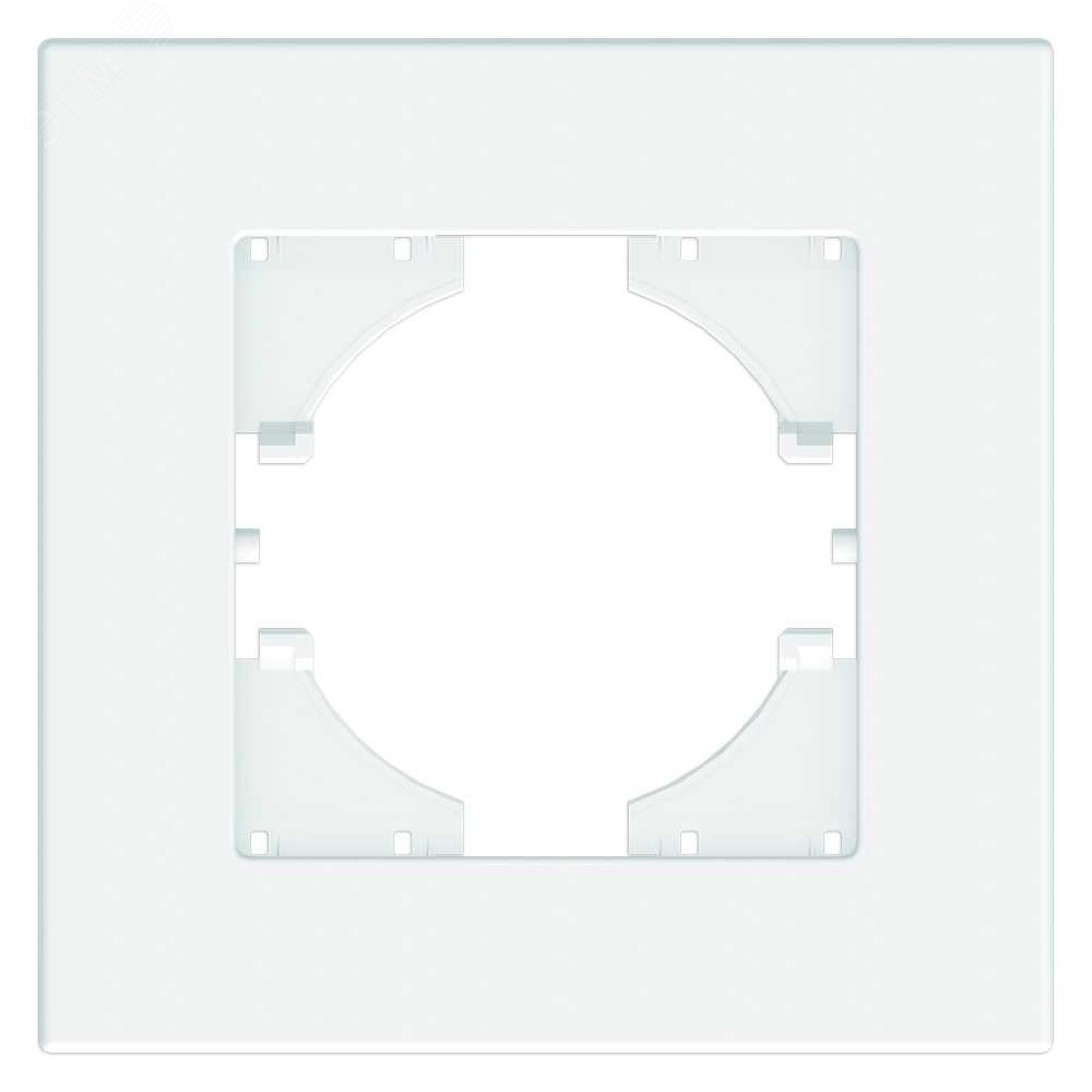 Изображение товара Рамка City 1-местная белая для электросетей серия City Gusi Electric