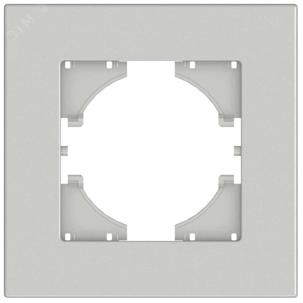 Изображение товара Рамка City 1-местная жемчуг для электроустройств 51x51 мм Россия