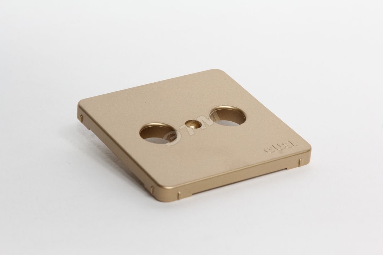 Изображение товара Накладка для телевизионной TV розетки золото (шт)