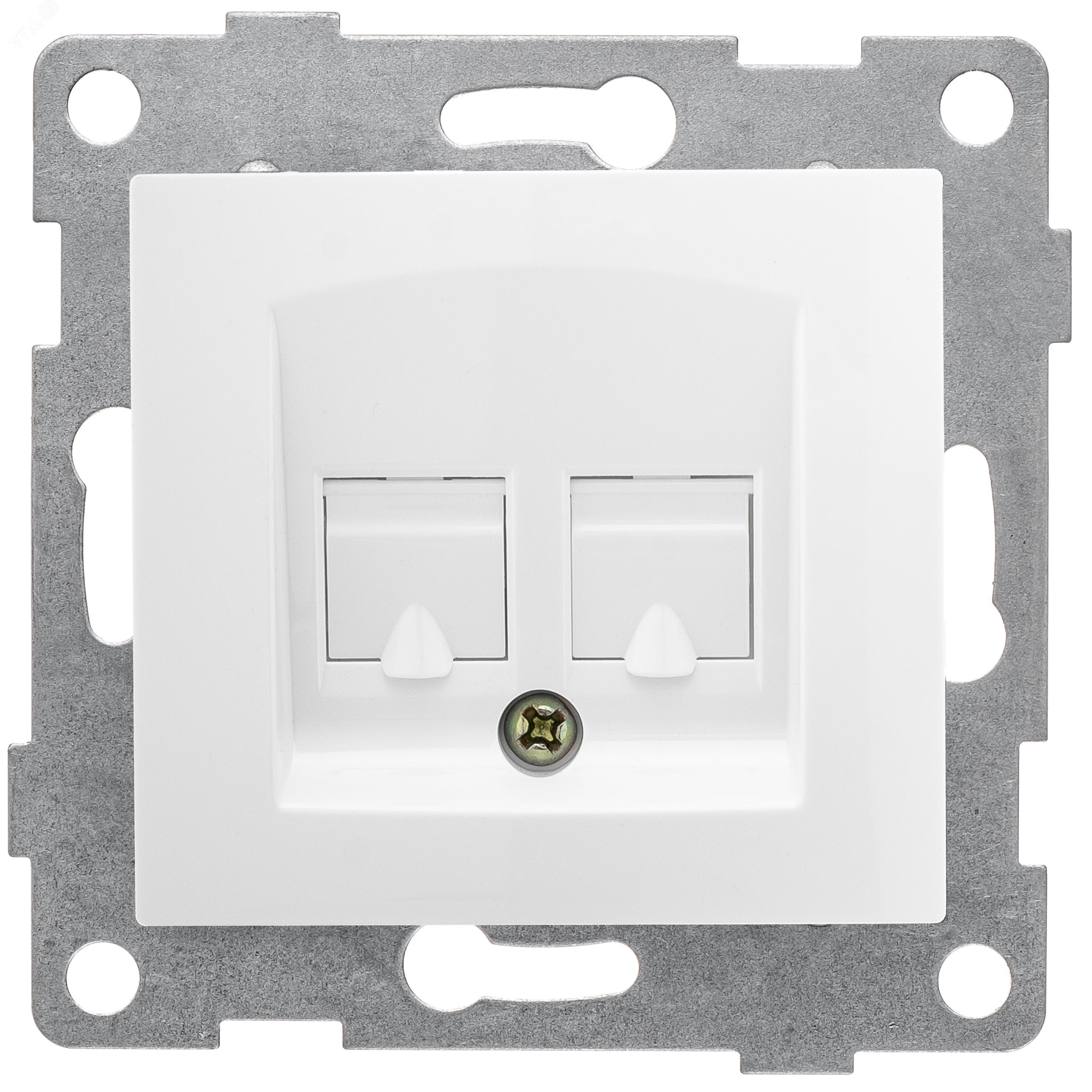 GUSI Bravo механизм розетки компьютерной и телефонной (RJ45, RJ12 ...