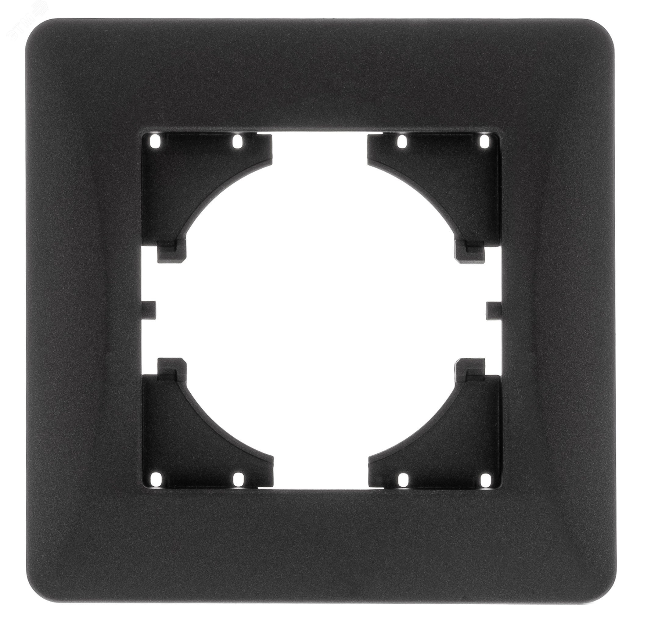 Изображение товара Рамка 1-местная Ugra графит ABS пластик серия UGRA