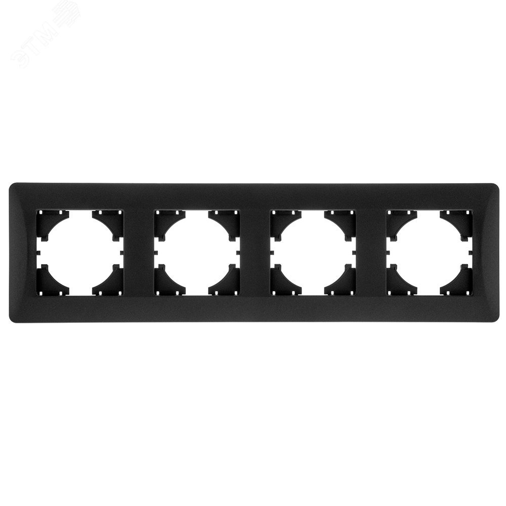 Изображение товара 4-постовая рамка серии UGRA графит GUSI ELECTRIC