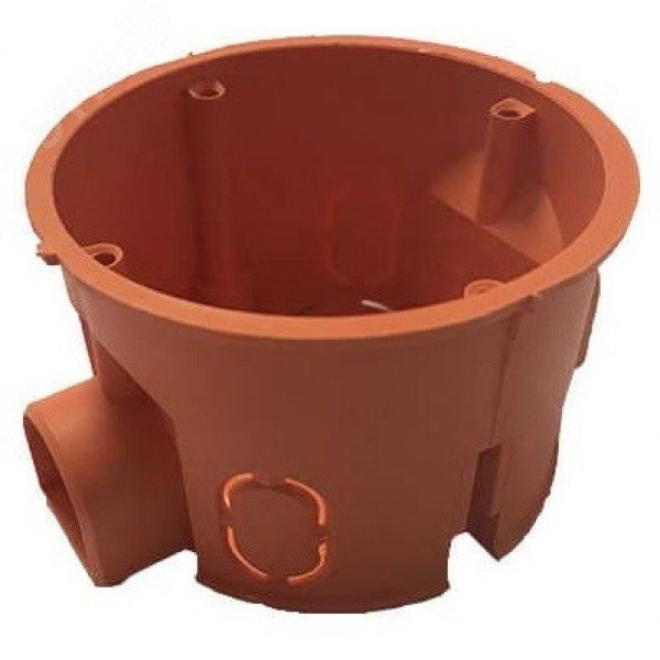 Изображение товара Подрозетник с кабель-каналом для сплошных стен 68х45, IP 30, негорючая, ПВ-0, оранжевый (шт) Изображение товара Подрозетник с кабель-каналом для сплошных стен 68х45, IP 30, негорючая, ПВ-0, оранжевый (шт)