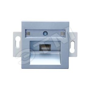 Изображение товара CITY Розетка компьютерная в рамку серебро (шт)