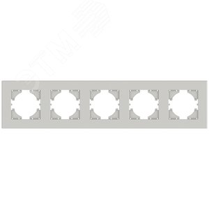 Изображение товара Рамка City 5-местная, жемчуг (шт)